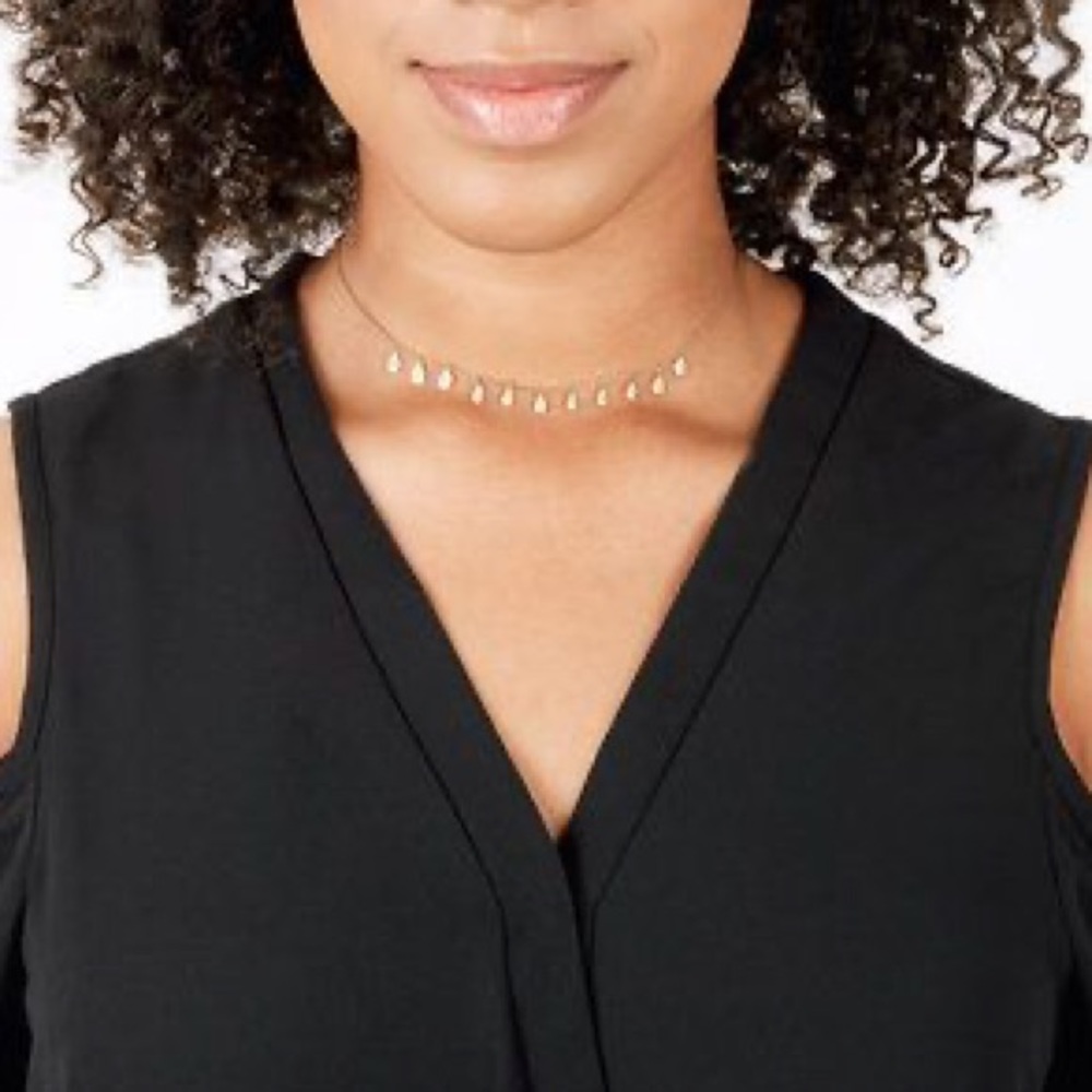 *2 for $20* Stella & Dot gold Willa Choker
